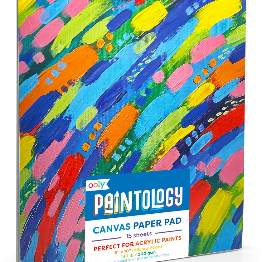 Paintology Canvas Paper Pad - 15 Sheets