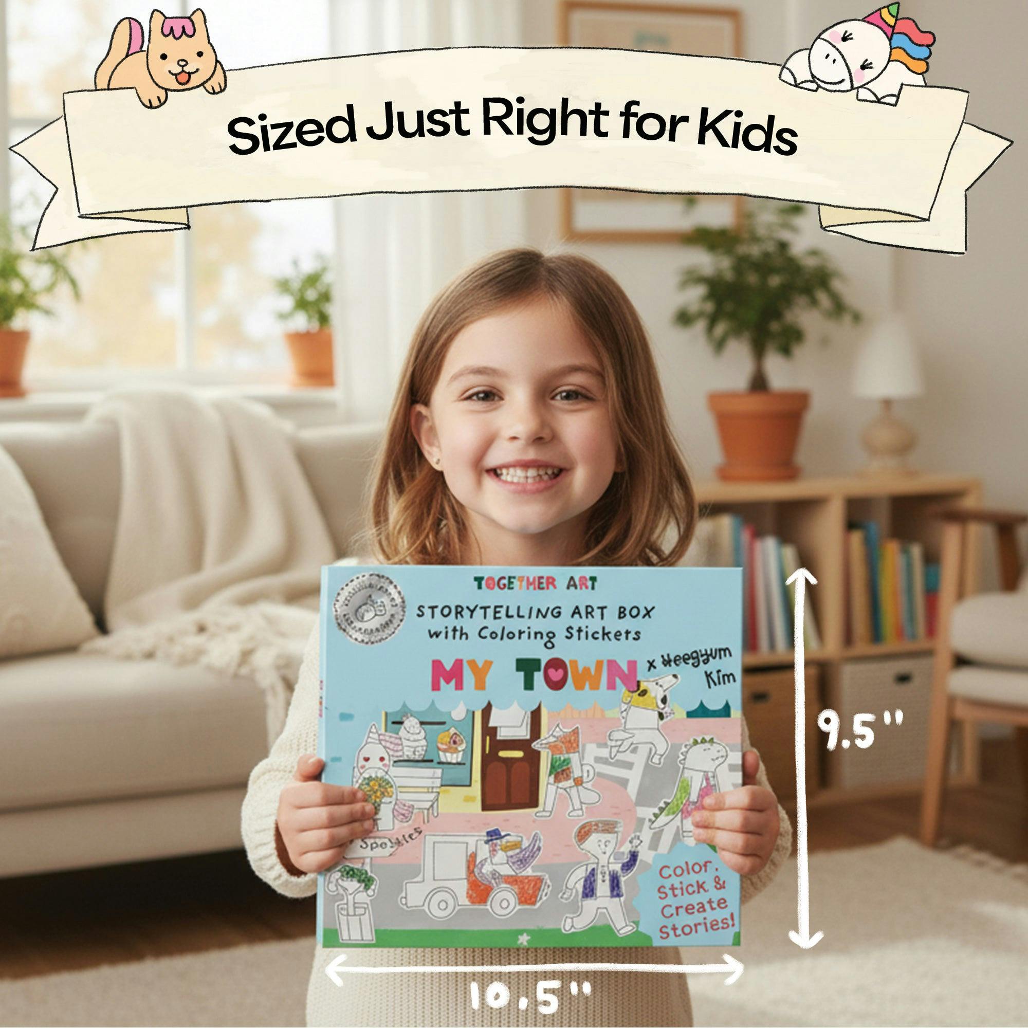 My Town Storytelling Sticker Kit