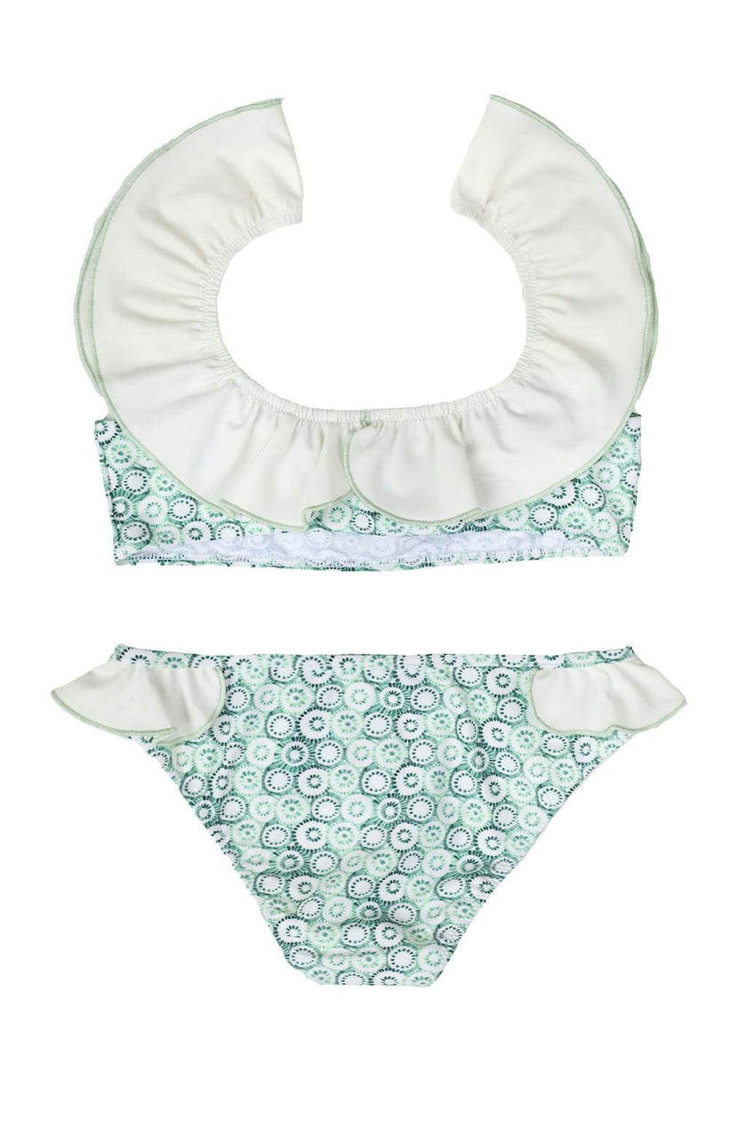 Elisa Bikini Jellyfish Print Mint Sage