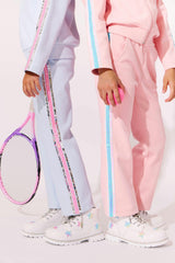 Rainbow Stripe Soft Scuba Tracksuit