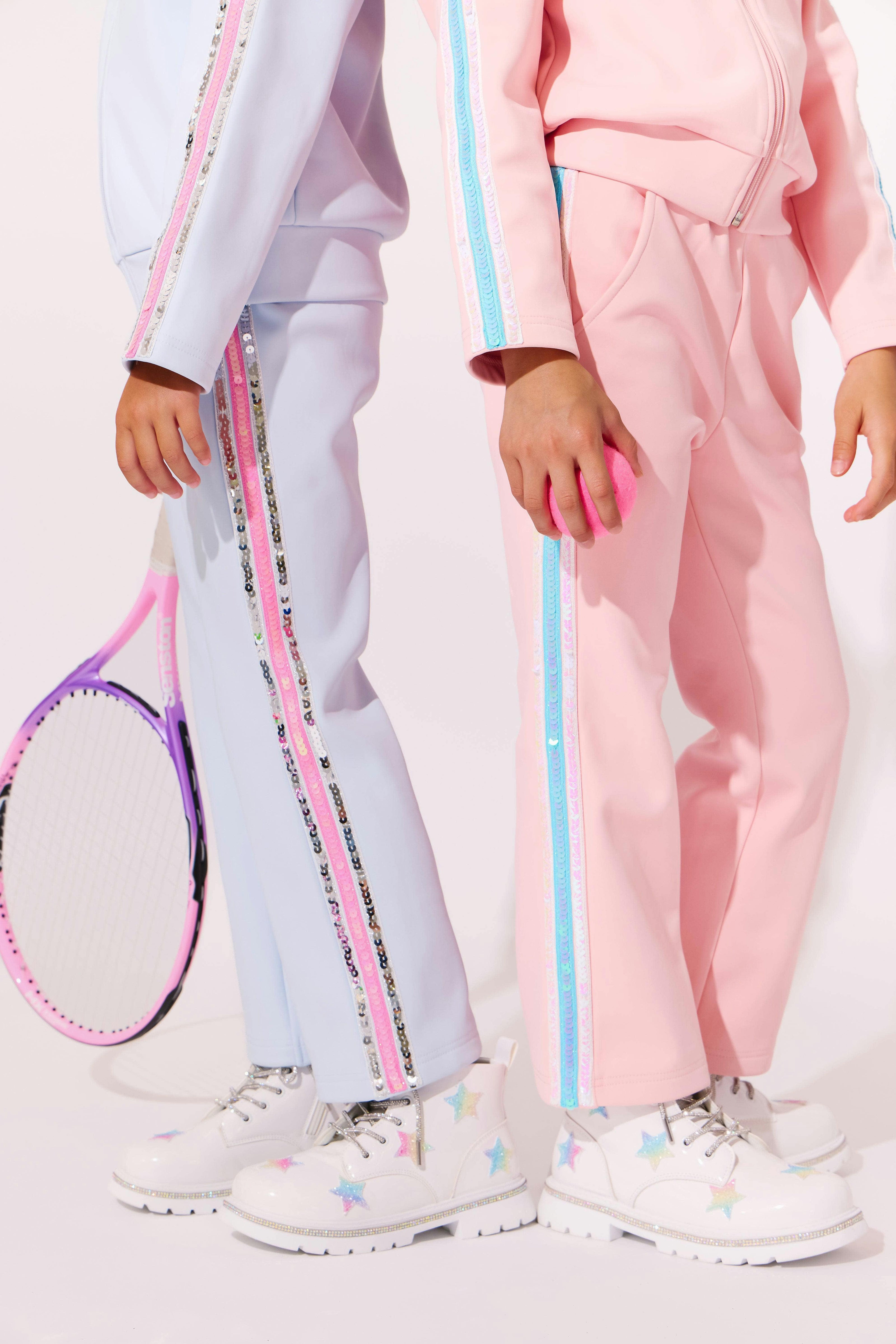 Rainbow Stripe Soft Scuba Tracksuit