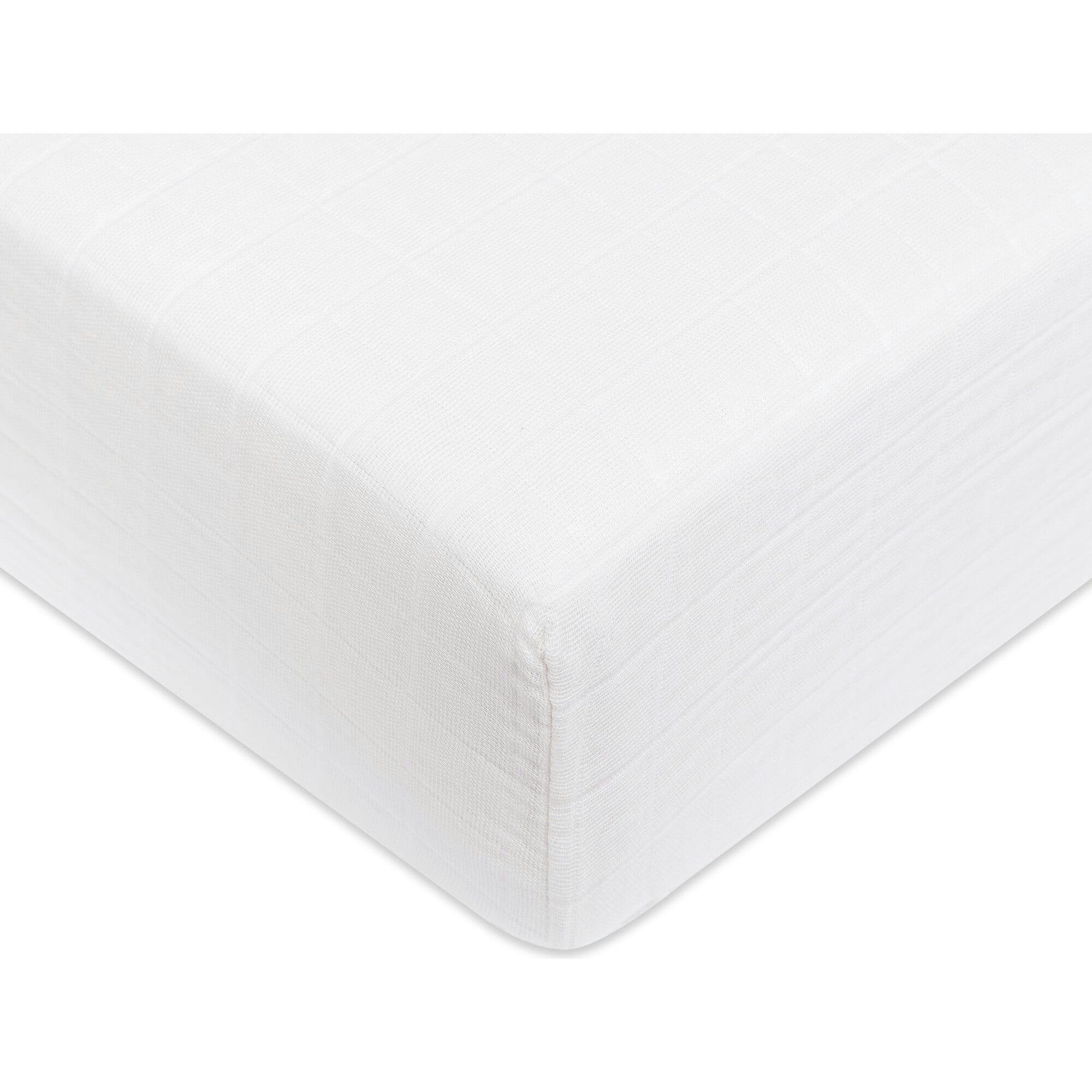 Organic Muslin Cotton Crib Sheet