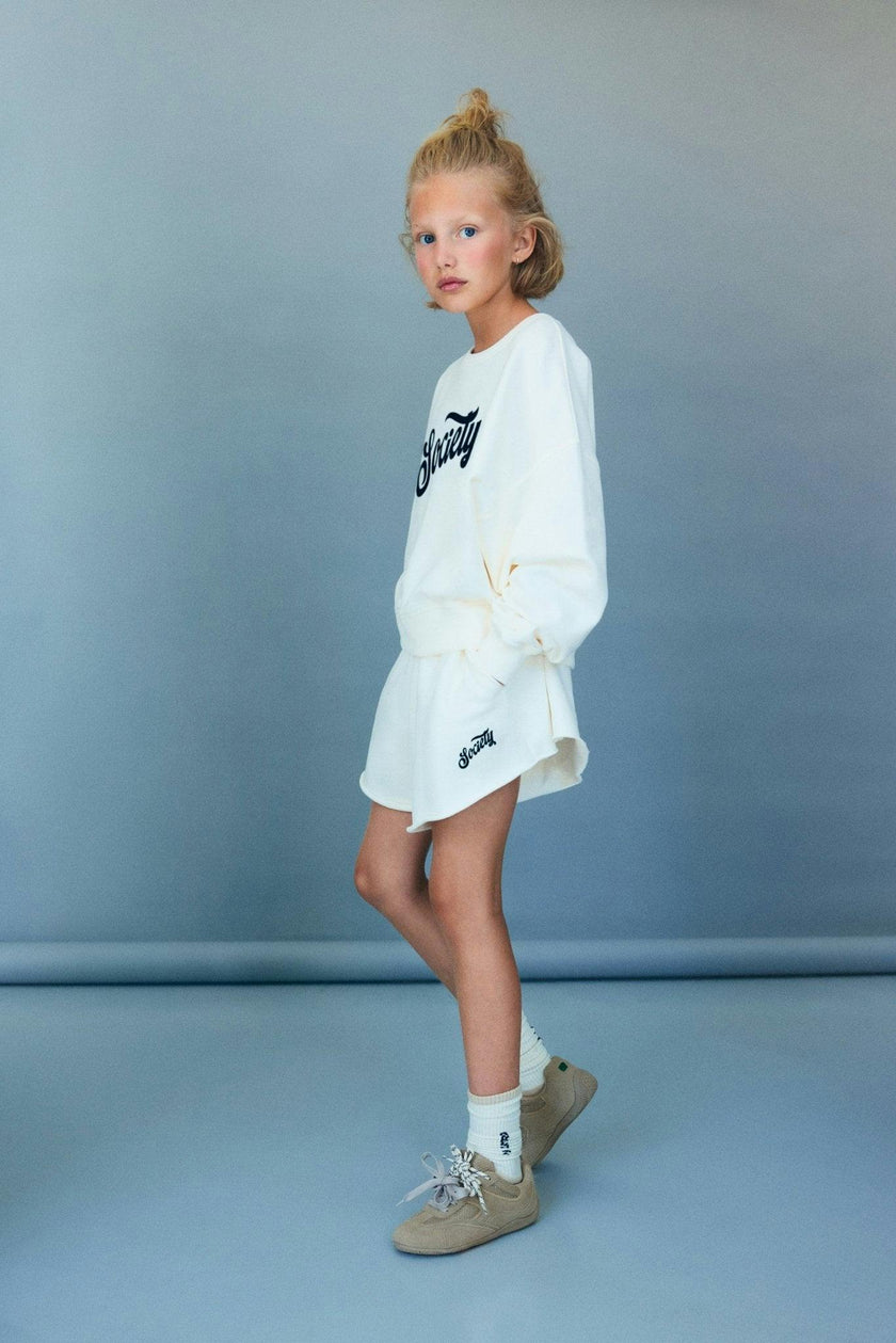 Mazus Teen Sweatshirt  Ecru