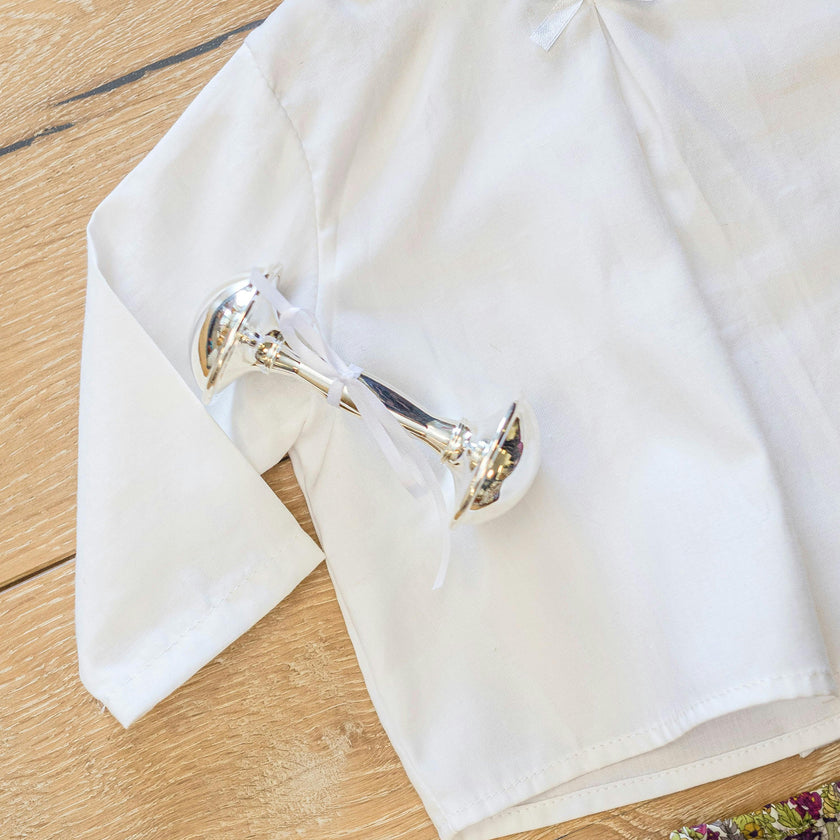 Little Royals Crisp White Baby Shirts