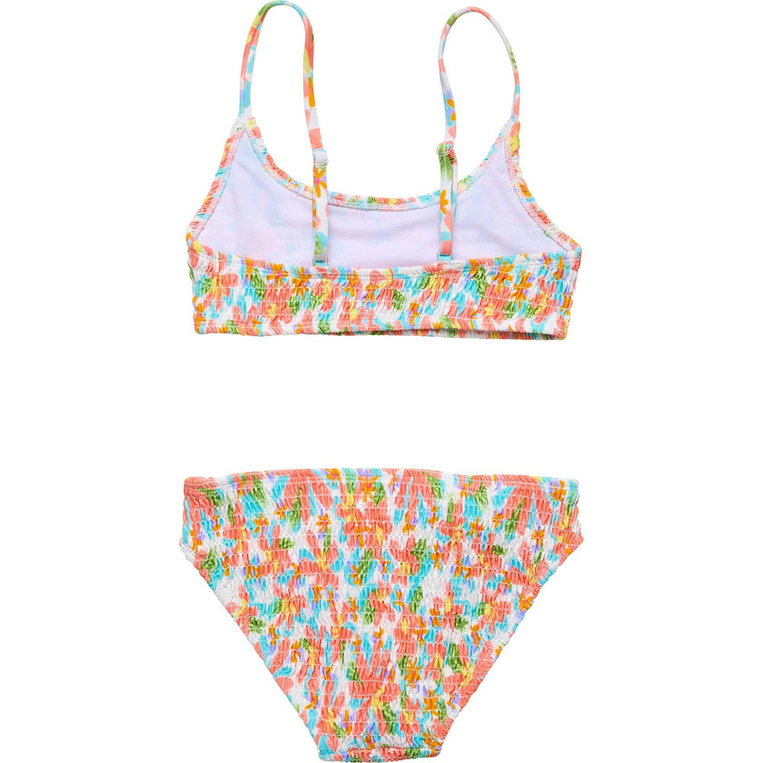 Hawaiian Luau Sustainable Shirred Bikini