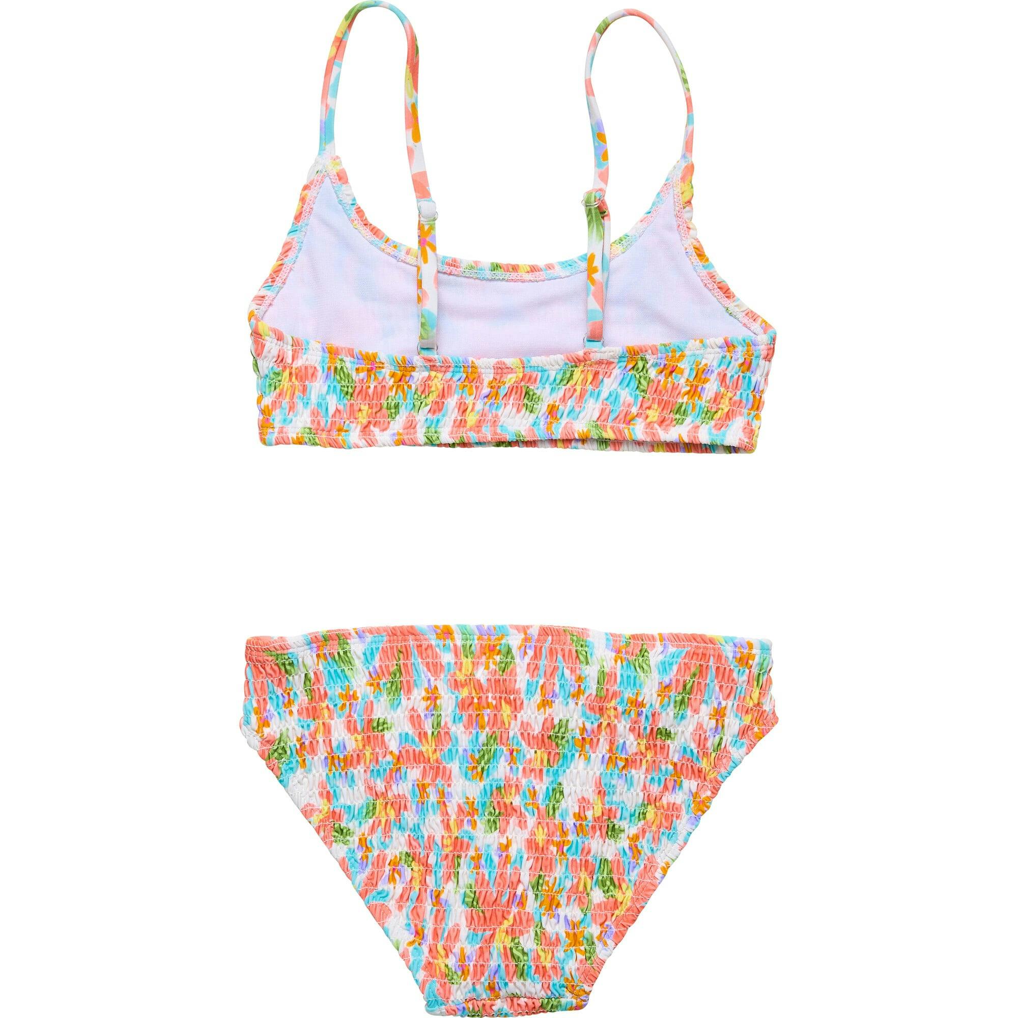 Hawaiian Luau Sustainable Shirred Bikini