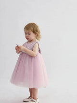 Purple Zinara Ribbon Bloom Gown