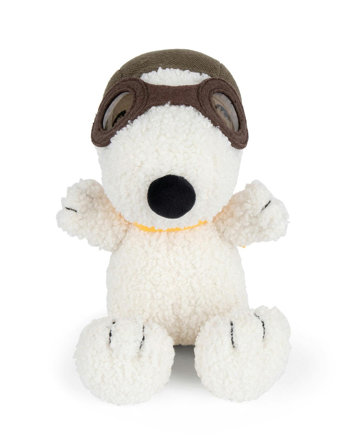 Plush PEANUTS SNOOPY Sitting Flying Ace 8