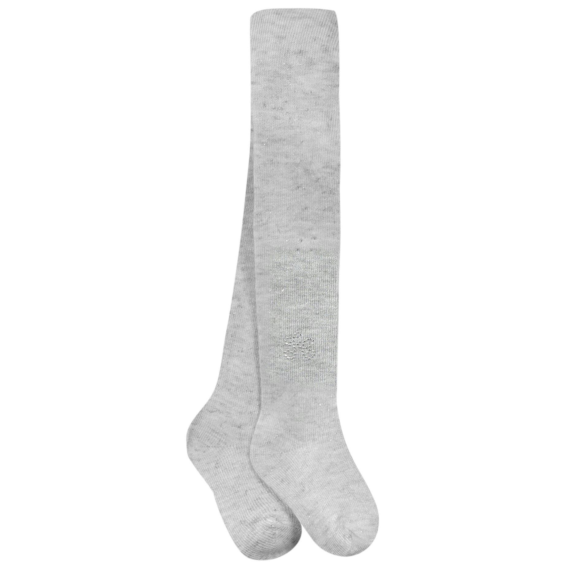TARTINE ET CHOCOLAT Sparkle Cotton Tights - Grey