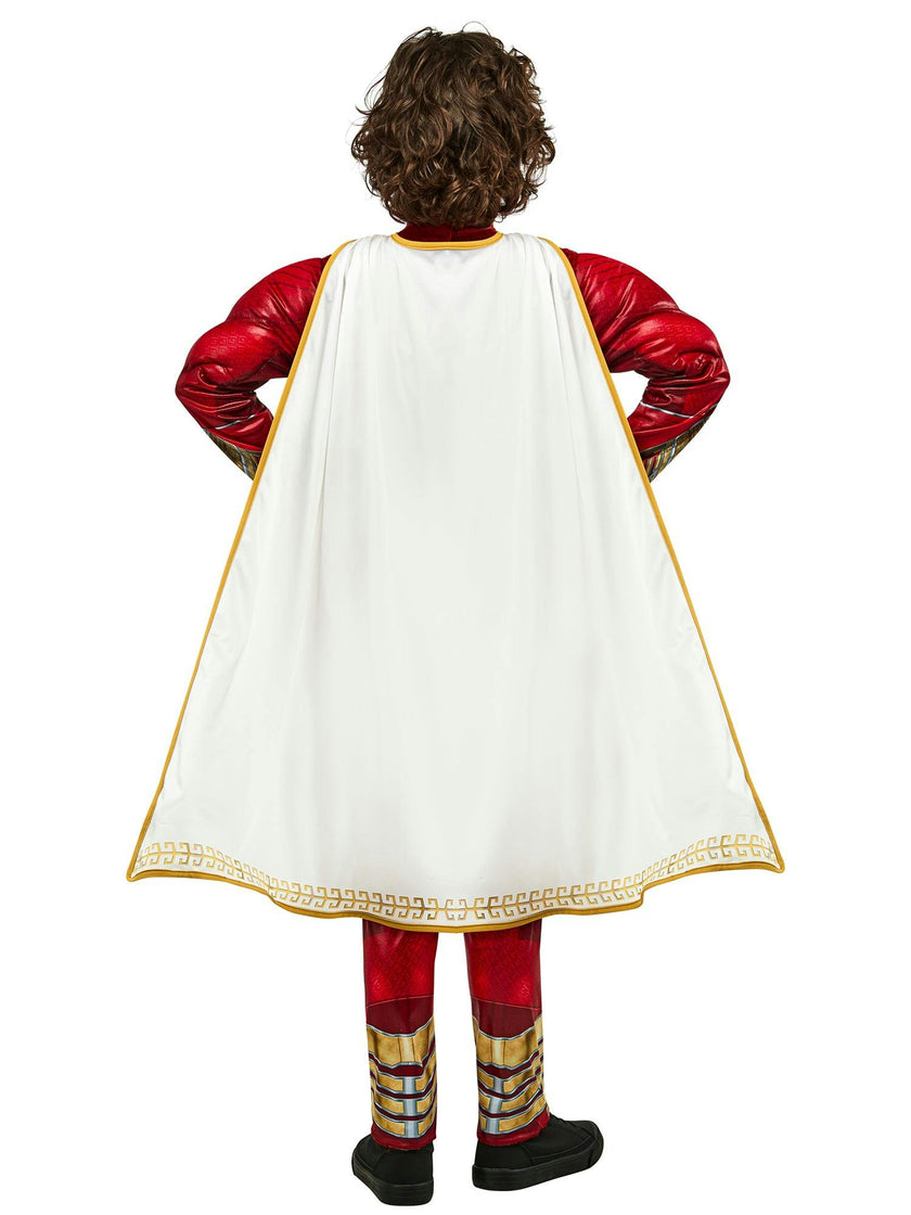 Boys' DC Comics Shazam Fury of Gods Shazam Padded Jumpsuit Costume