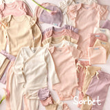 RORY 5-Pack Short Sleeve Ruffle Bodysuits