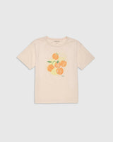 Organic Weekend Tee in Peach Mixed Fruit