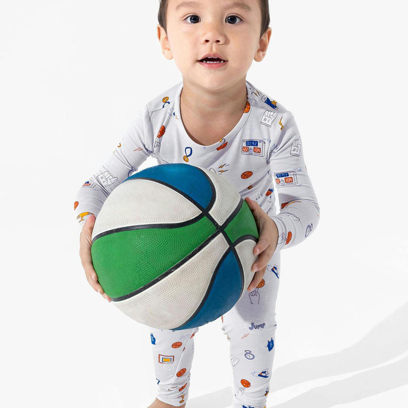 All Star Basketball Bamboo Kids Pajamas