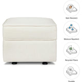Willa-Alden Gliding Ottoman