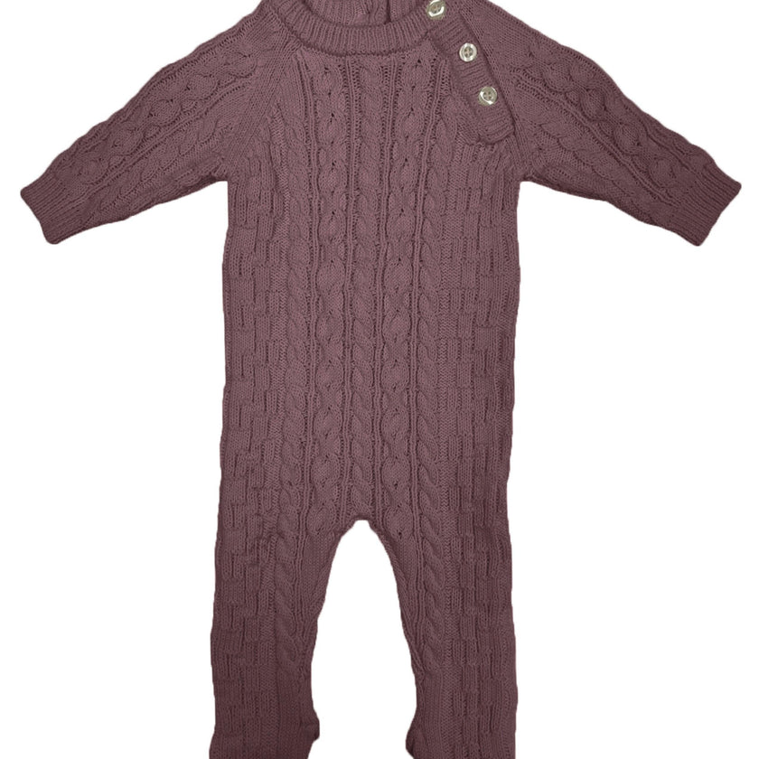Multi Knit Long Sleeve Footie