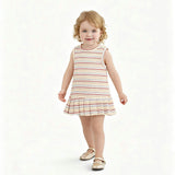 Orange Stripe Bunny Dress