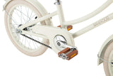 Banwood Classic 16 Inch Kids Bike Cream — Pedal Bicycle with Training Wheels Ages 4-7