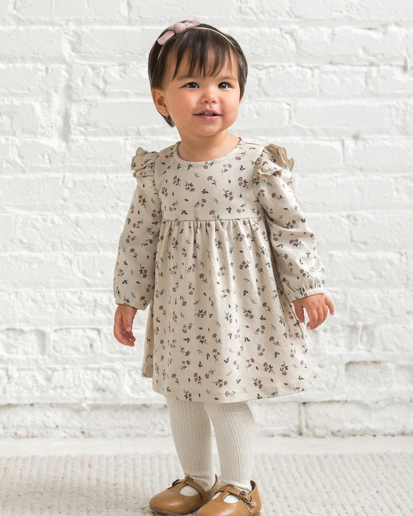Mika Armhole Ruffle Long Sleeve Dress