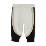 Beige & Black Panel Tracksuit