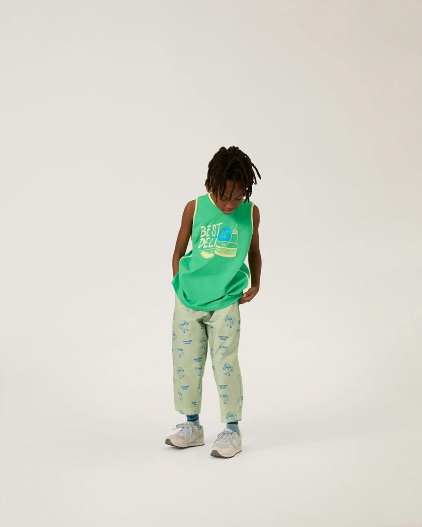 Organic Friday Pant in Metro Mint