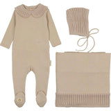 Graceful Collar Layette Set