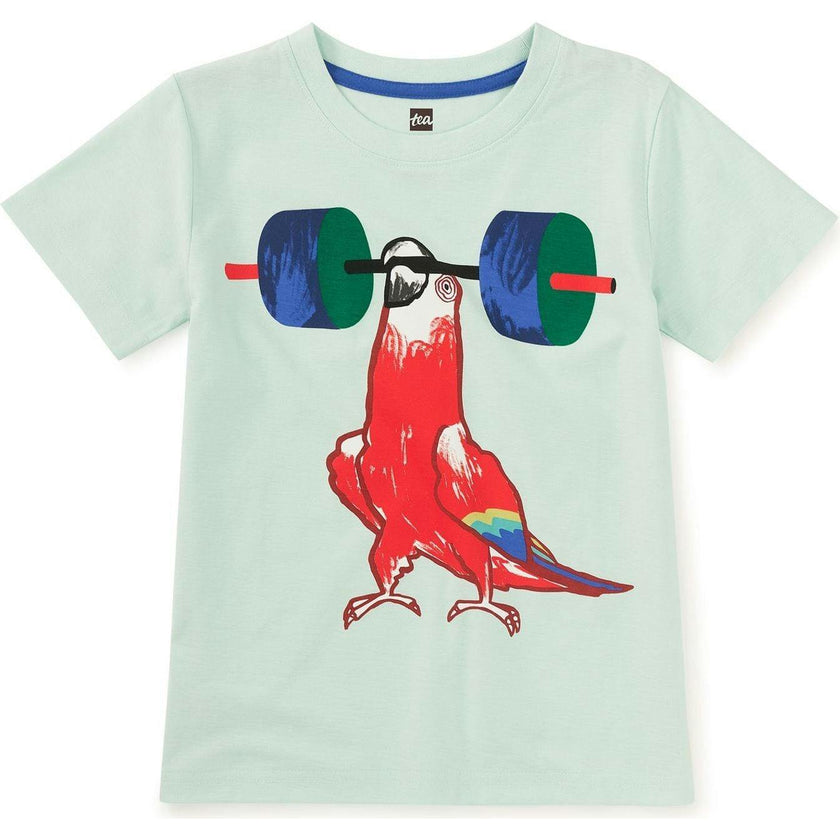 Strength Graphic Tee, Blue