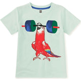 Strength Graphic Tee, Blue