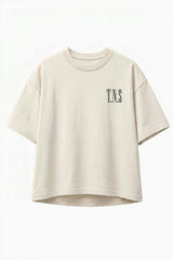 Mochi Teen T-Shirt Black Iris Embroidery