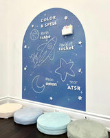 MEGA Magic Playwall - Arch Magnetic Wall Decal for Kids