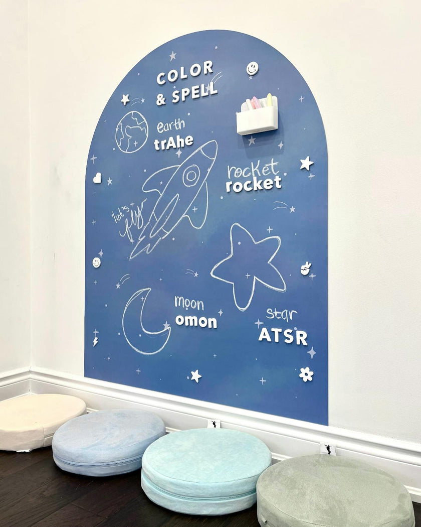 MEGA Magic Playwall - Arch Magnetic Wall Decal for Kids