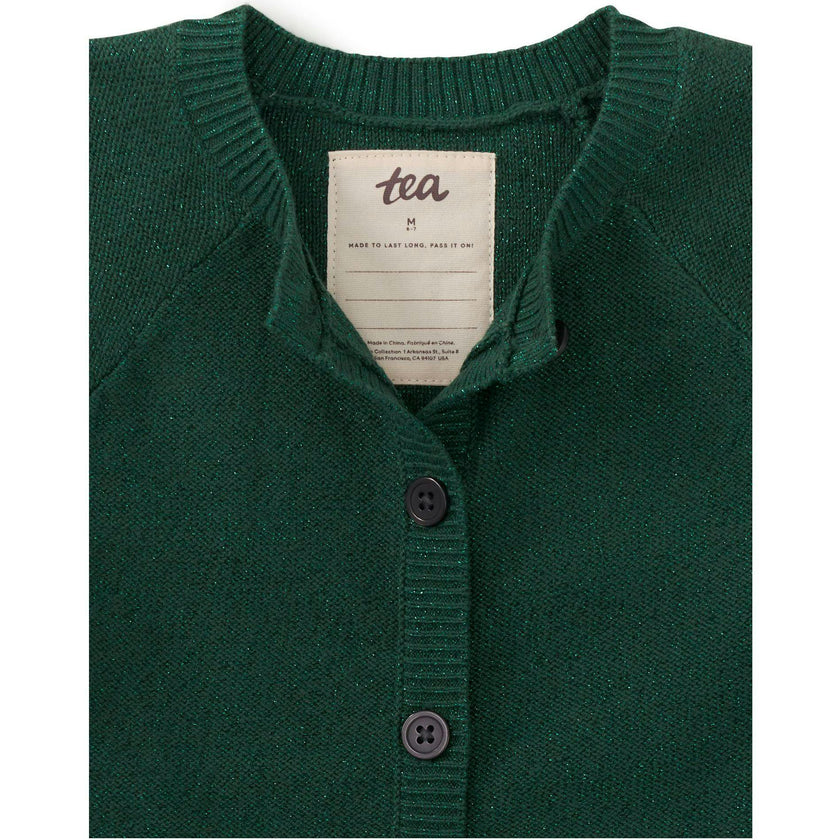 Sparkle Cardigan, Green