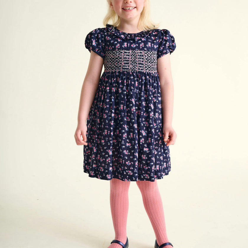 Smocked Girls Dress Mary