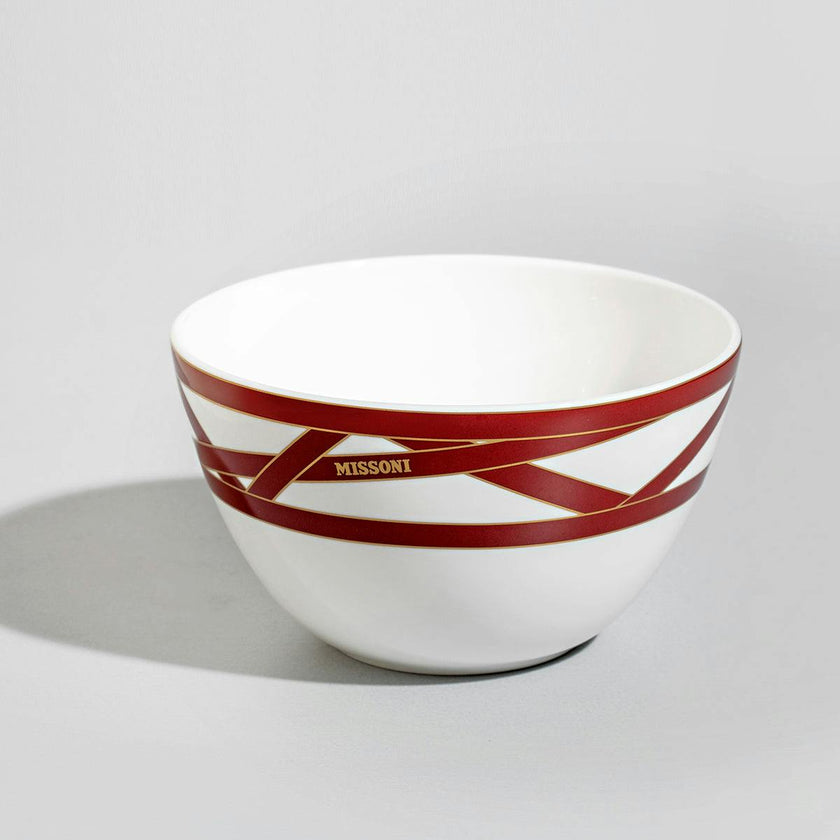 NASTRI BORDEAUX Set 2 Pcs. Rice Bowl - Ø 11,3* H. 6 Cm