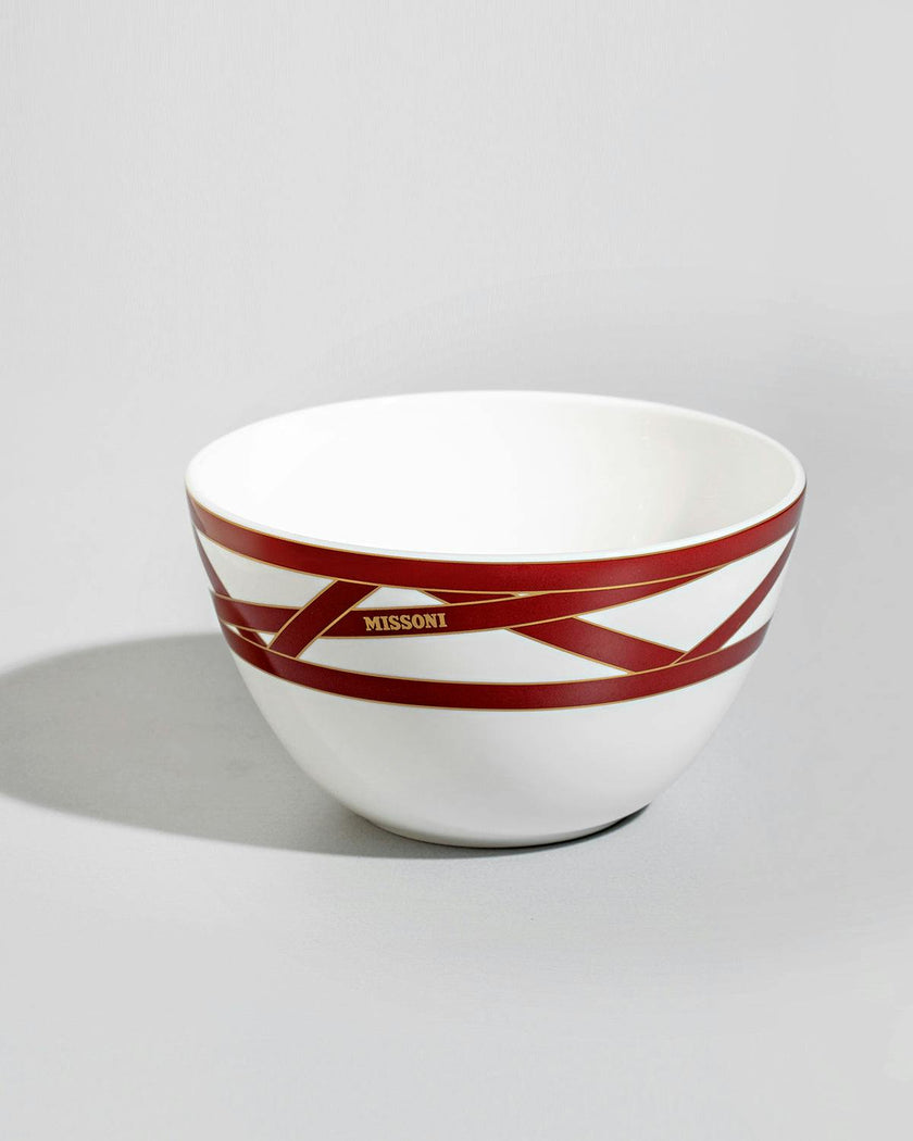 NASTRI BORDEAUX Set 2 Pcs. Rice Bowl - Ø 11,3* H. 6 Cm