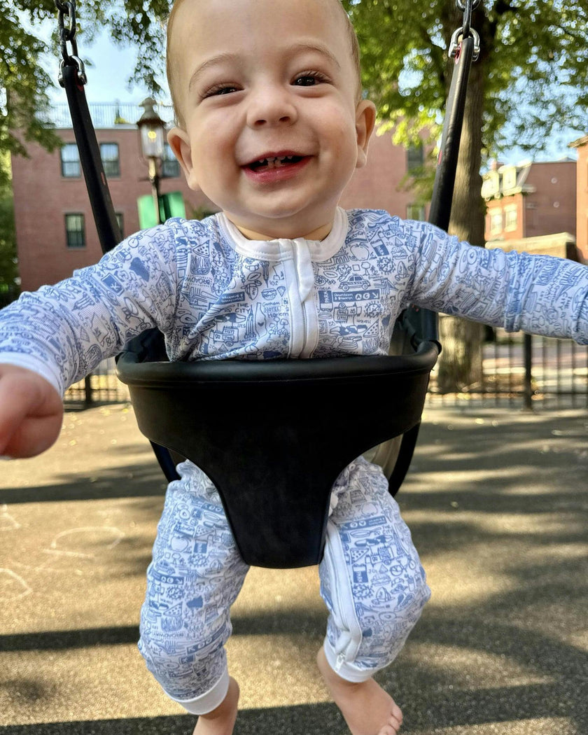 New York City Zip Baby Onesie