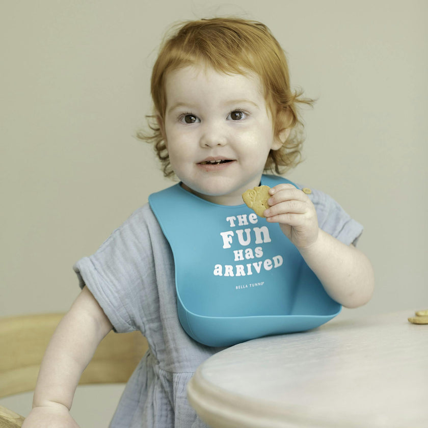 The Fun has Arrived Wonder Adjustable Silicon Bib