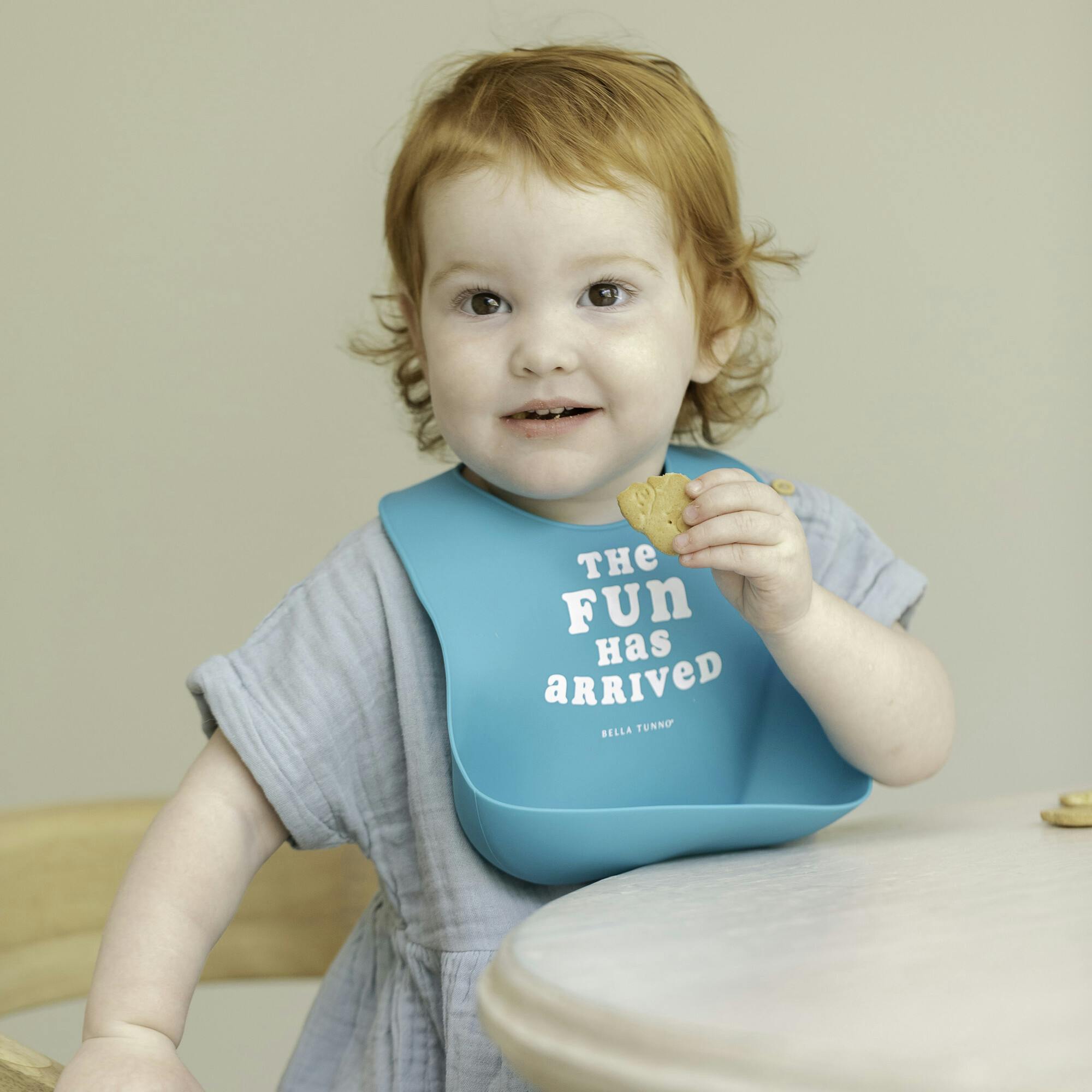 The Fun has Arrived Wonder Adjustable Silicon Bib
