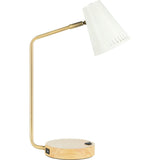 Veda Task Table Lamp with USB Port