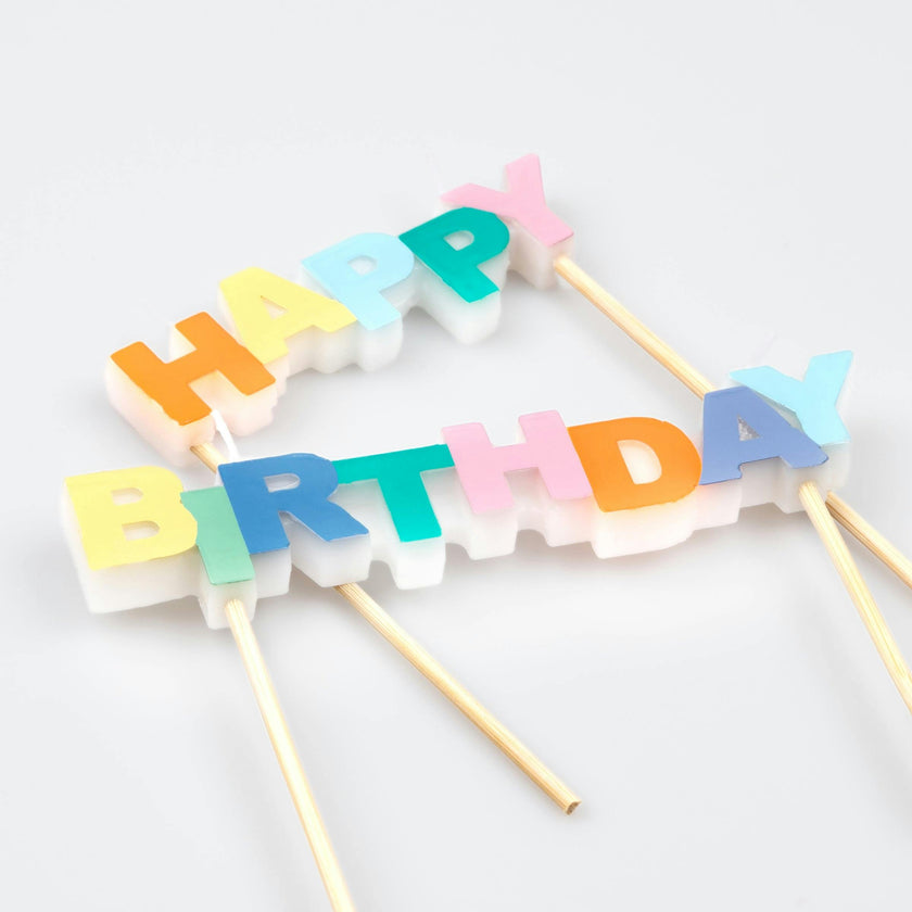 Happy Birthday Candles