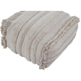 Air Washable Floor Pouffe