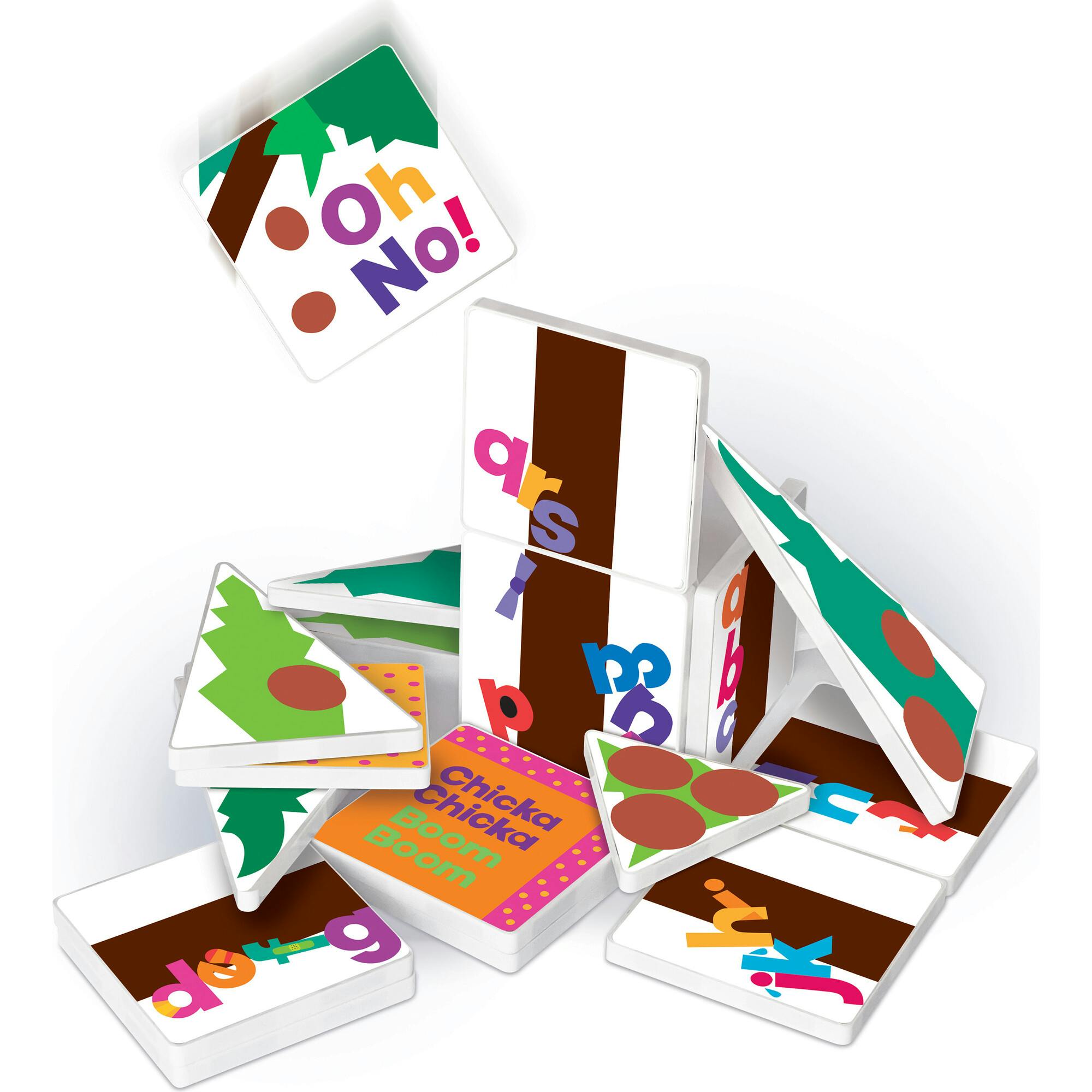 Chicka Chicka Boom Boom 19 Piece Magnetic Tiles Storytime Set