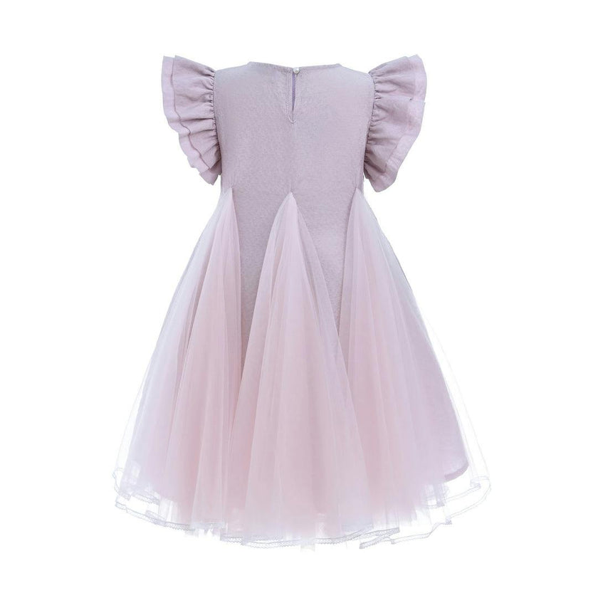 Pink Frill Tulle Dress