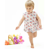 Cabbage Roses - Ruffle Back Top and Bloomer