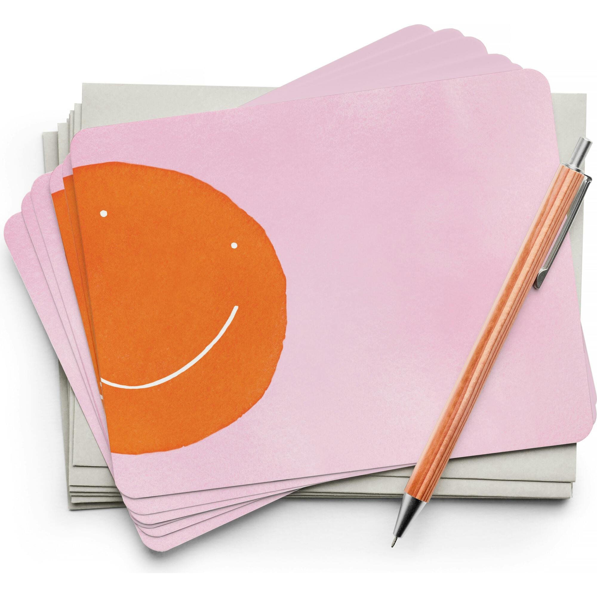 Set of 8 Flat Notecards