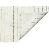 Aron Small Rectangular Woolable Rug With Tri-Color Tassels