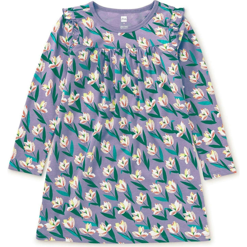Original Print Long Sleeve Mighty Mini Dress, Multi
