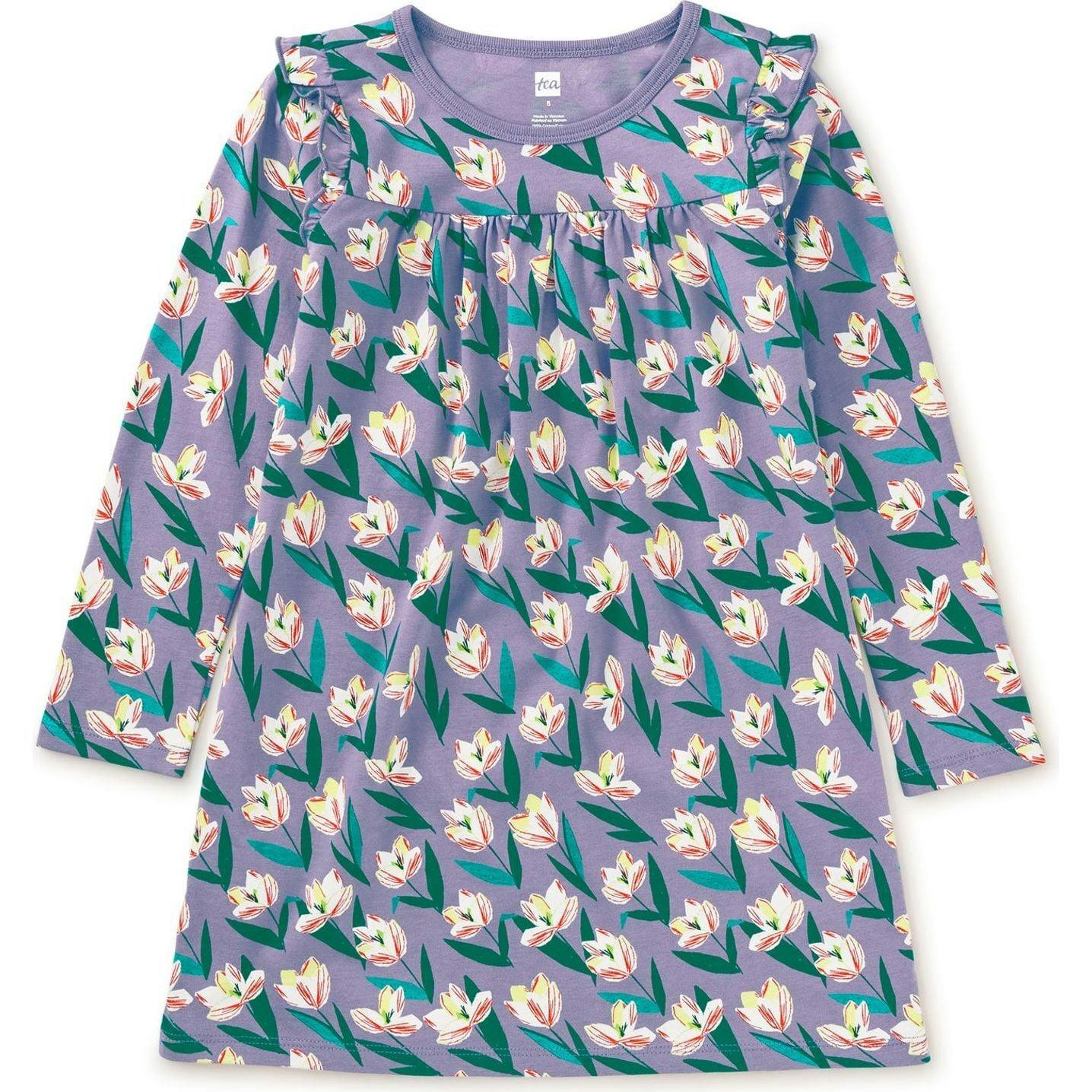 Original Print Long Sleeve Mighty Mini Dress, Multi