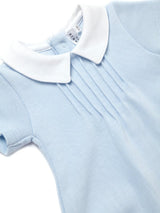 Special Knit Pointed Collar Bubble