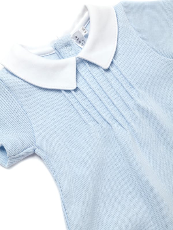 Special Knit Pointed Collar Bubble