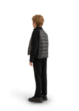 Black Quilted Zip Jacket